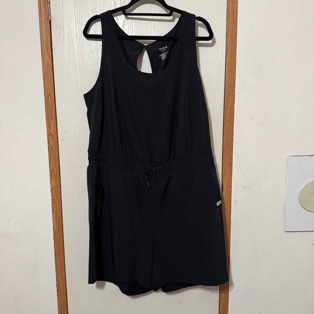 torrid Black Racerback Tank/Jumpsuit - Picture 3 of 5